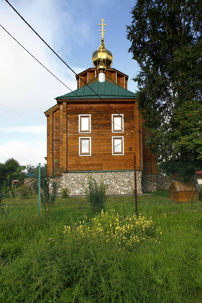 фасады. Церковь Николая Чудотворца, Култук (Слюдянский район, Иркутская область)