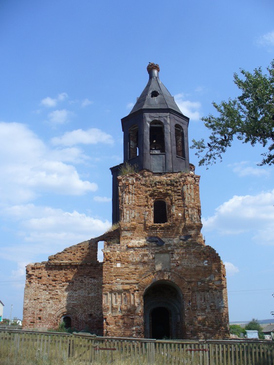 Церковь Смоленской иконы Божией Матери, Ромодан (Алексеевский район, Республика Татарстан). фасады