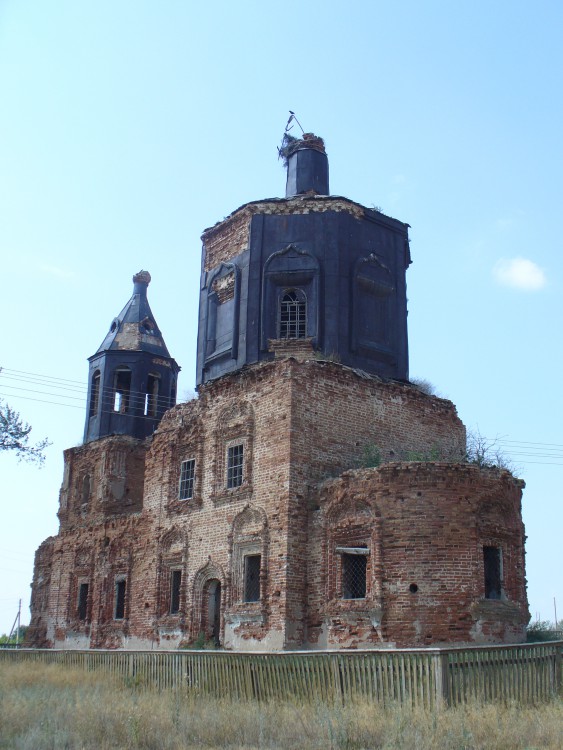 Церковь Смоленской иконы Божией Матери, Ромодан (Алексеевский район, Республика Татарстан). фасады
