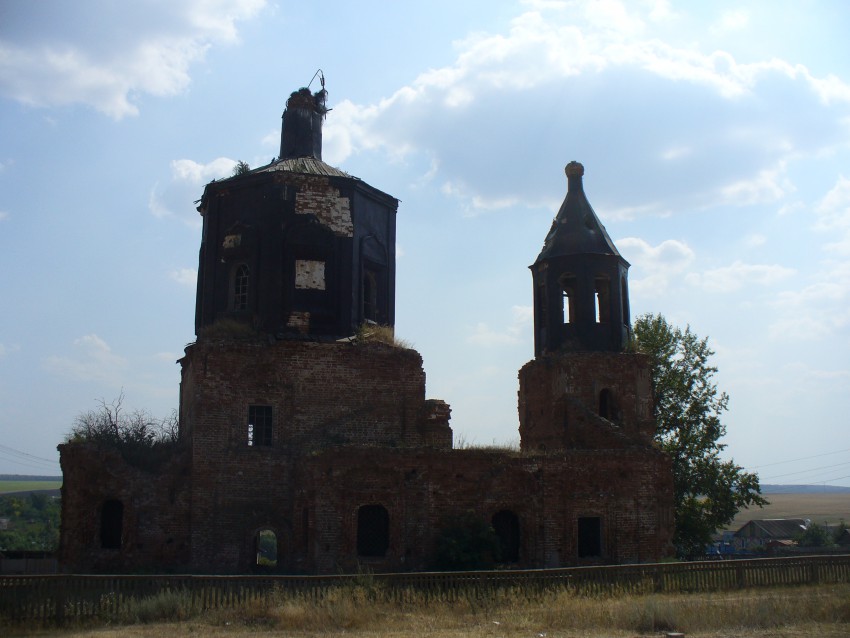 Церковь Смоленской иконы Божией Матери, Ромодан (Алексеевский район, Республика Татарстан). фасады