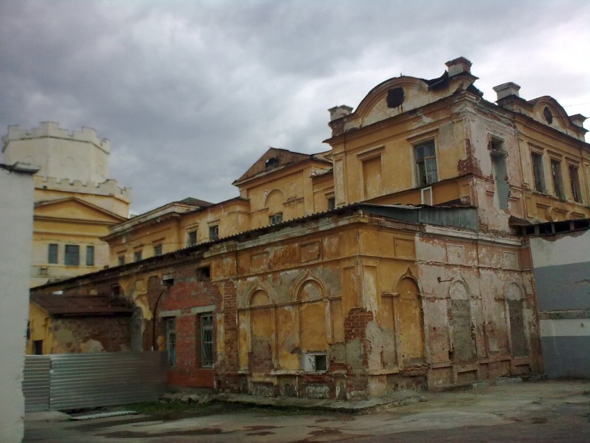 Екатеринбург. Александро-Невский Ново-Тихвинский монастырь. Церковь Успения Пресвятой Богородицы (утраченная). архитектурные детали, Успенская церковь на территории Ново-Тихвинского женского монастыря