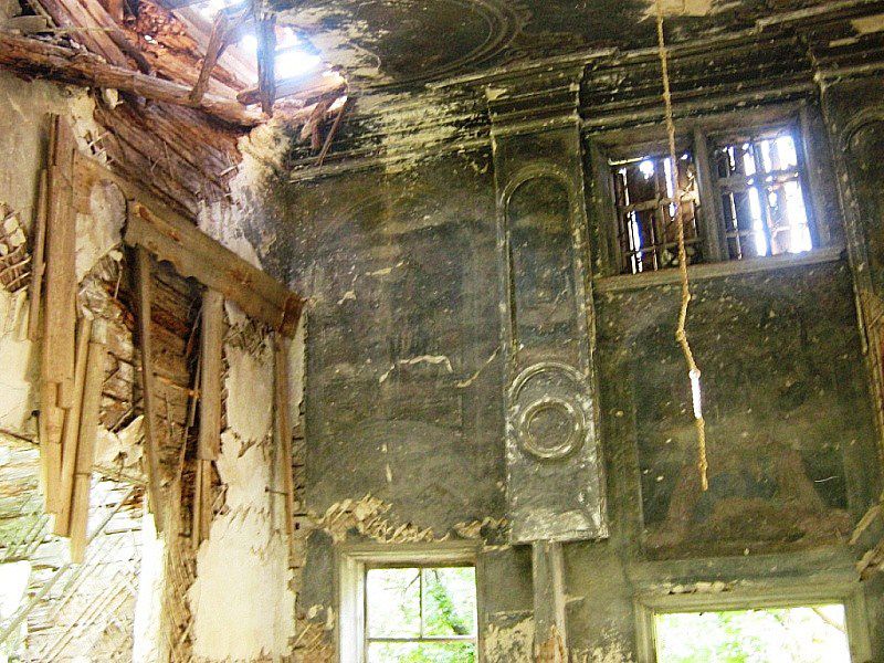 Церковь Троицы Живоначальной, Верхний Секинесь (Мамадышский район, Республика Татарстан). интерьер и убранство, основной объем храма