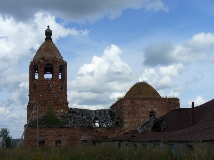 Церковь Благовещения Пресвятой Богородицы, Омары (Мамадышский район, Республика Татарстан). фасады