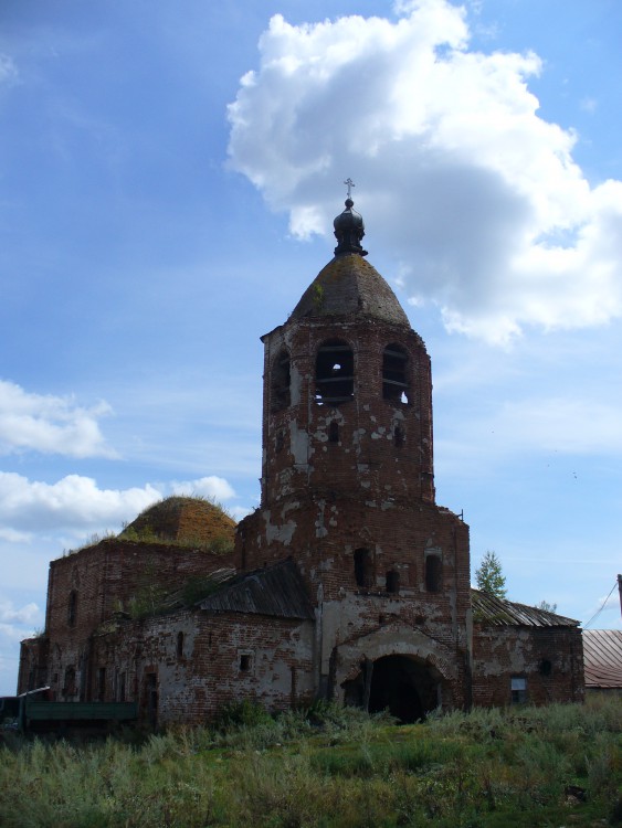Церковь Благовещения Пресвятой Богородицы, Омары (Мамадышский район, Республика Татарстан). фасады