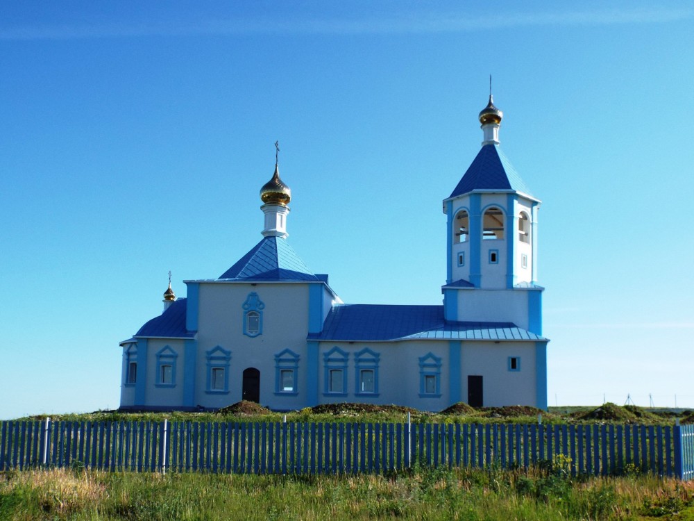 Омары. Церковь Благовещения Пресвятой Богородицы. фасады, Церковь после восстановления