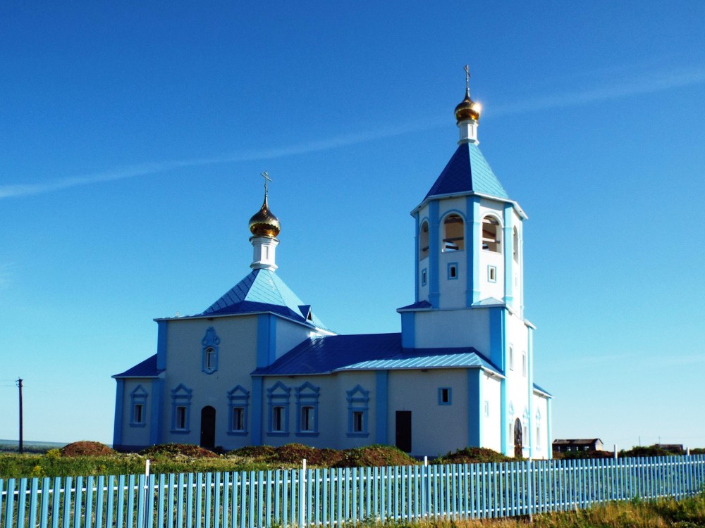 Омары. Церковь Благовещения Пресвятой Богородицы. фасады, Церковь после восстановления