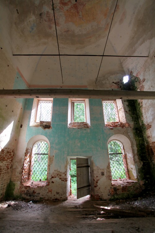 Церковь Сергия Радонежского, Артюково (Пошехонский район, Ярославская область). интерьер и убранство