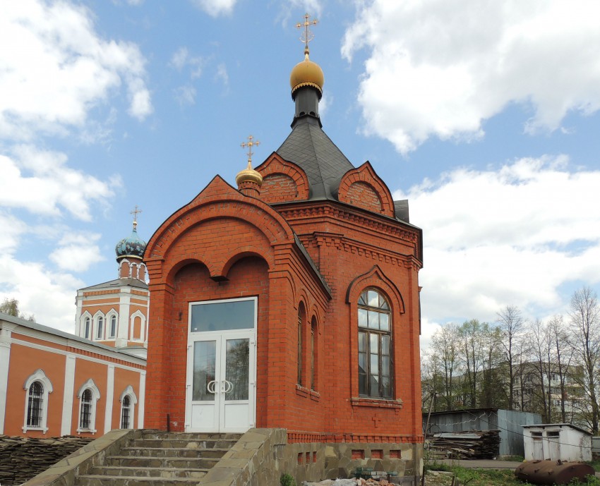 Митрополита Московского, часовня Иннокентия, Михнево (Ступинский городской округ, Московская область). фасады, Крестильный храм