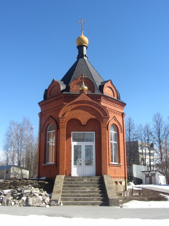 Митрополита Московского, часовня Иннокентия, Михнево (Ступинский городской округ, Московская область). фасады