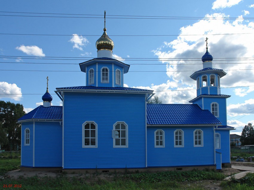 Шалакуша. Церковь Казанской иконы Божией Матери. фасады