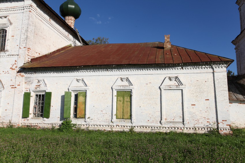 Церковь Николая Чудотворца, Нетребово (Некрасовский район, Ярославская область). архитектурные детали