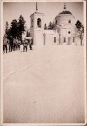 Церковь Благовещения Пресвятой Богородицы, Фото 1941 г. с аукциона e-bay.de<br>, Басино, Духовщинский район, Смоленская область