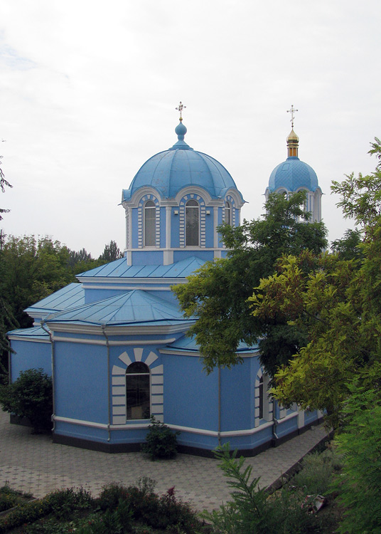 Кафедральный собор Рождества  Пресвятой Богородицы, Геническ (Генический район, Украина, Херсонская область). фасады, Вид с востока