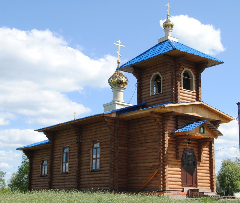 Бахметьево. Церковь Владимирской иконы Божией Матери. фасады