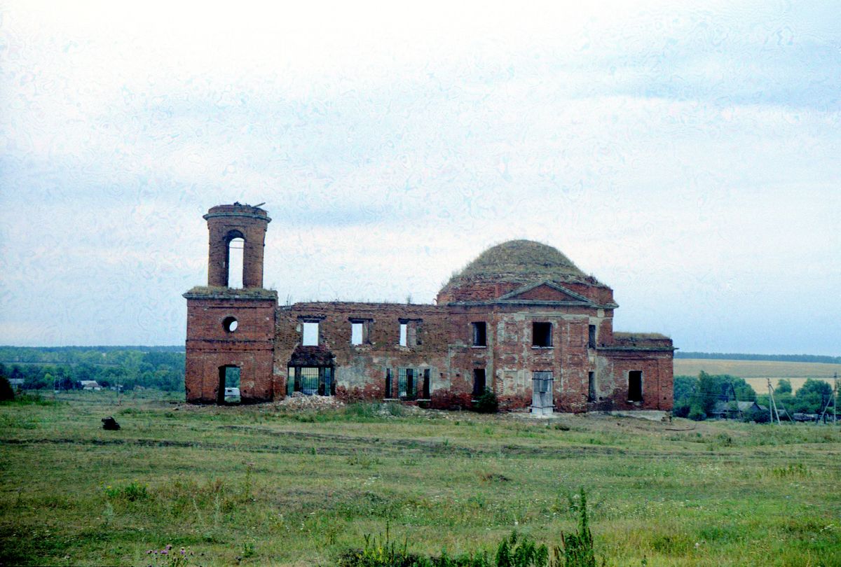 фасады. Церковь Михаила Архангела, Куликовка (Кимовский район, Тульская область)