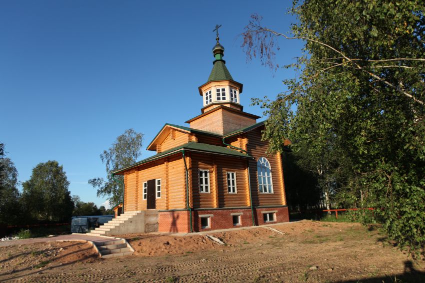 Депо (Белый ручей). Церковь Покрова Пресвятой Богородицы. общий вид в ландшафте