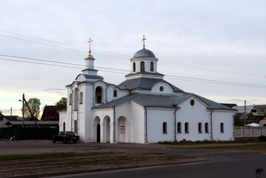 Церковь Тихона Задонского, Витебск (Витебск, город, Беларусь, Витебская область). общий вид в ландшафте