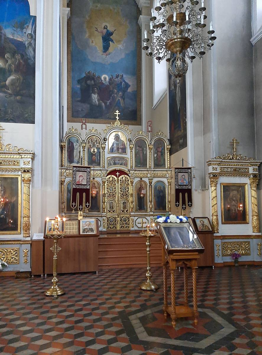 Кафедральный собор Воскресения Христова, Пугачёв (Пугачёвский район, Саратовская область). интерьер и убранство, Южный иконостас