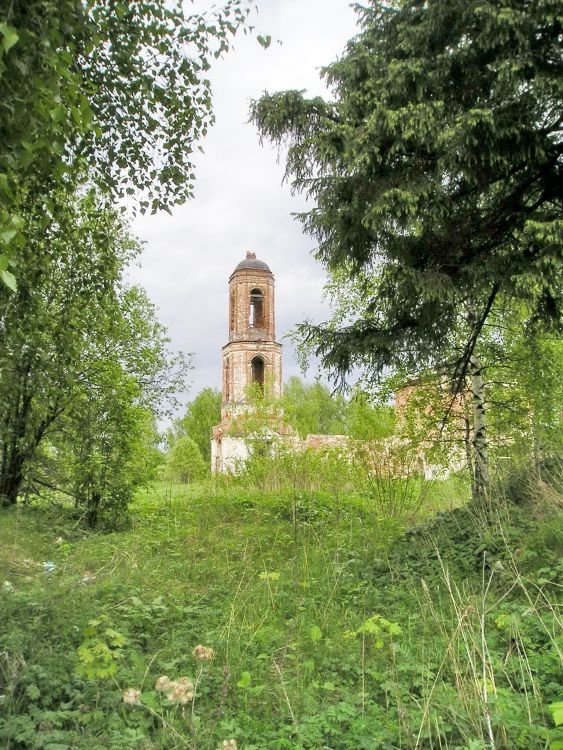 Спасское. Спасский-Раифский-Кезовский женский монастырь. общий вид в ландшафте