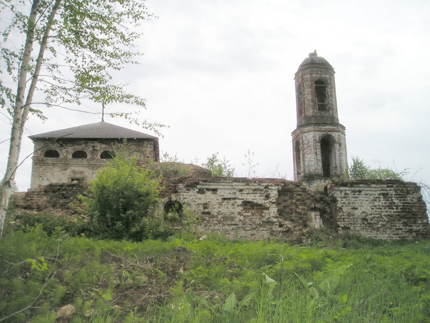 Спасский-Раифский-Кезовский женский монастырь, Спасское (Бор, ГО, Нижегородская область). общий вид в ландшафте