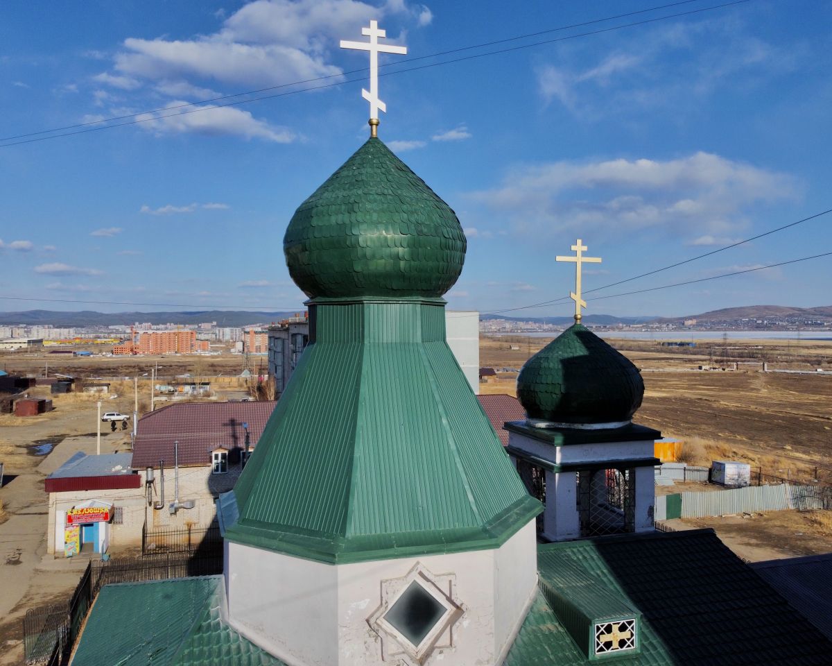 Церковь Иннокентия, митрополита Московского, Чита (Чита, город, Забайкальский край). архитектурные детали, Купола храма