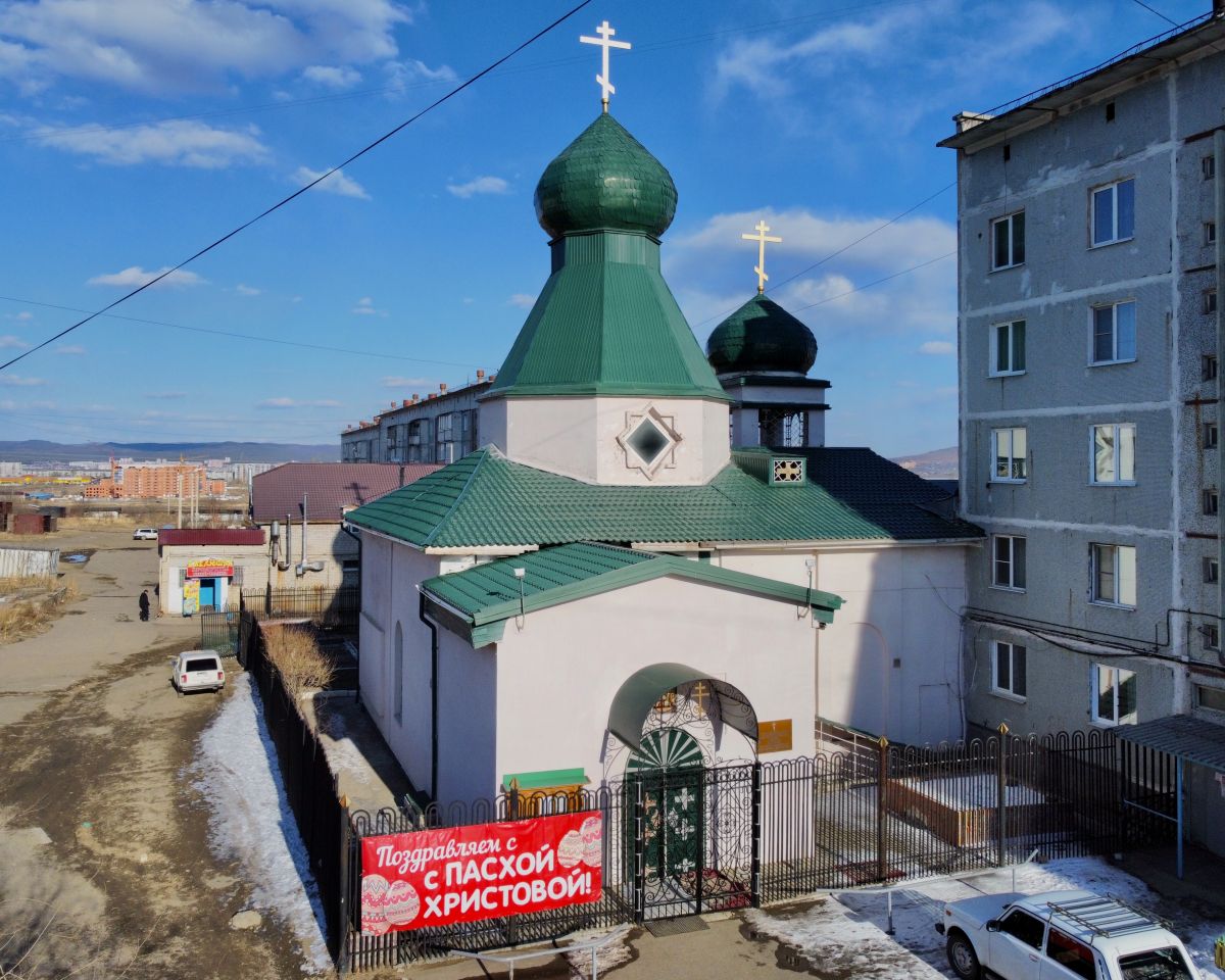 Церковь Иннокентия, митрополита Московского, Чита (Чита, город, Забайкальский край). фасады, Вид с запада