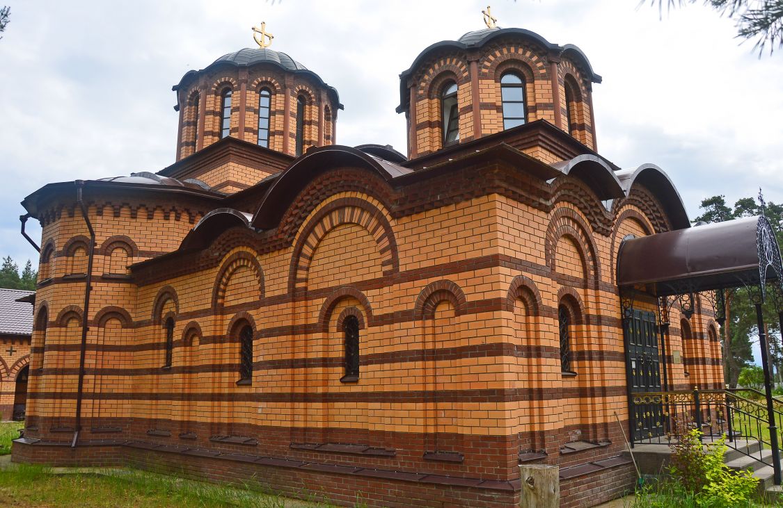 Покровский Отмицкий мужской монастырь. Церковь Бориса и Глеба, Отмичи (Калининский район, Тверская область). фасады
