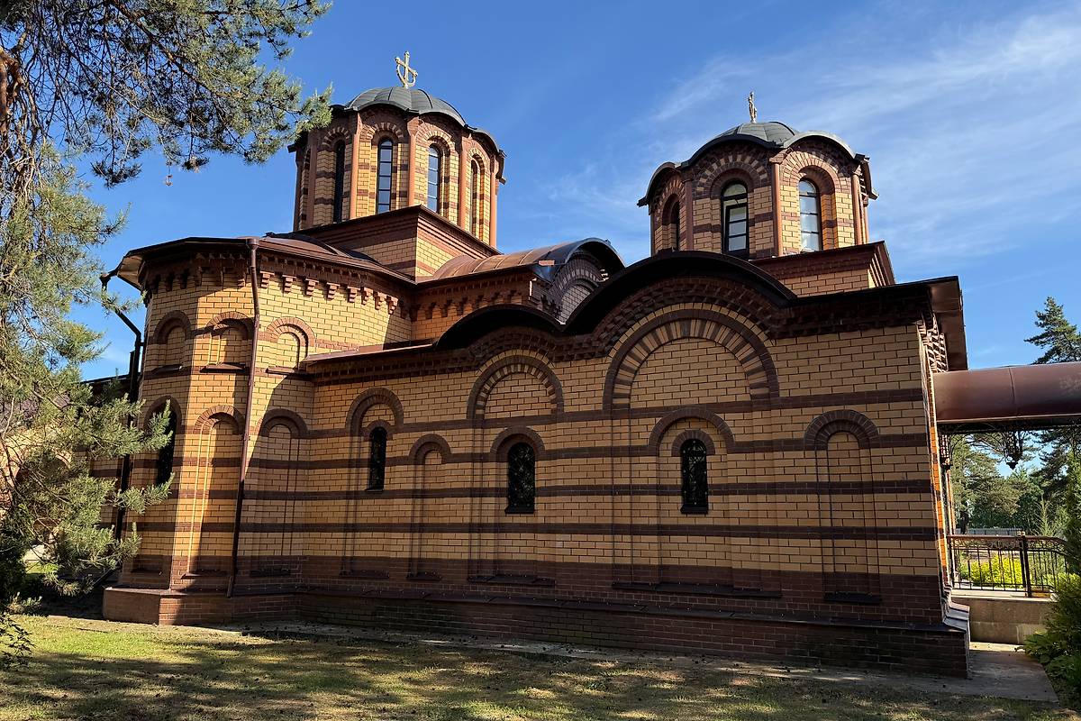 фасады. Покровский Отмицкий мужской монастырь. Церковь Бориса и Глеба, Отмичи (Калининский район, Тверская область)