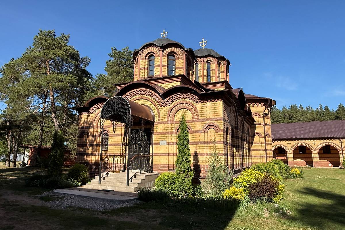фасады. Покровский Отмицкий мужской монастырь. Церковь Бориса и Глеба, Отмичи (Калининский район, Тверская область)