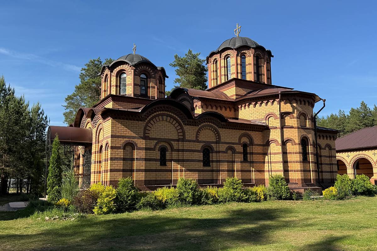 фасады. Покровский Отмицкий мужской монастырь. Церковь Бориса и Глеба, Отмичи (Калининский район, Тверская область)
