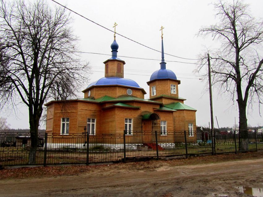 Проволочное. Церковь Успения Пресвятой Богородицы. фасады, вид с северо-востока