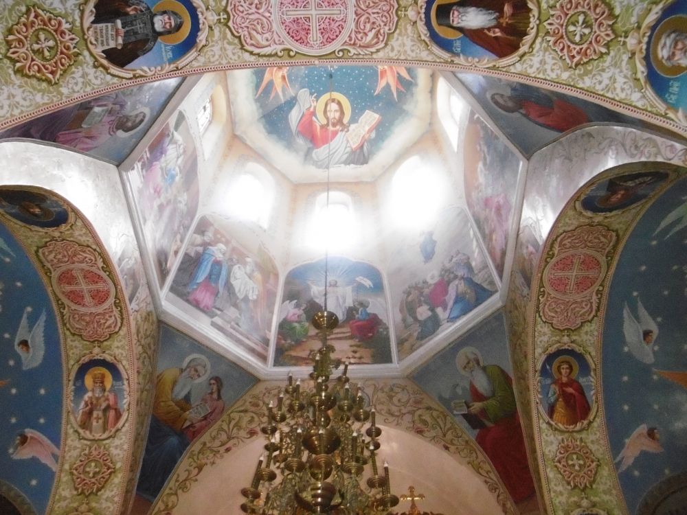 Церковь Пантелеимона Целителя, Славянск-на-Кубани (Славянский район, Краснодарский край). интерьер и убранство, Роспись купола