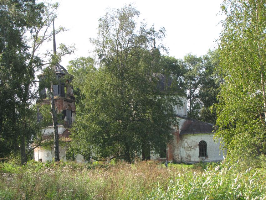 Покрово-Раменье. Церковь Покрова Пресвятой Богородицы. фасады