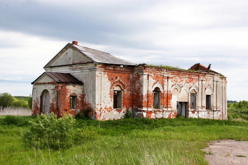 Церковь Сретения Господня, Лаврово (Сонковский район, Тверская область). фасады