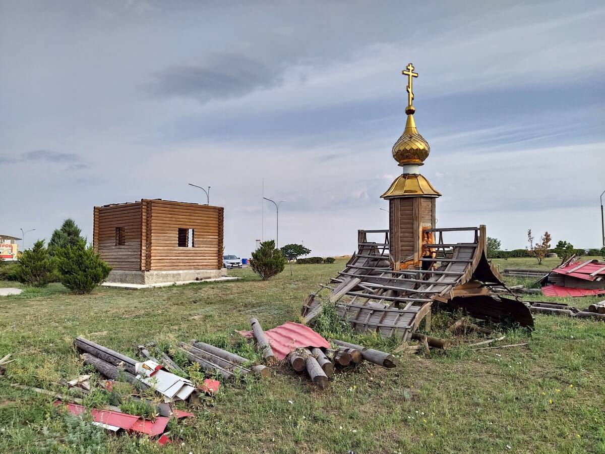 Часовня Кирилла и Марии Радонежских, Батовка (Богучарский район, Воронежская область). документальные фотографии