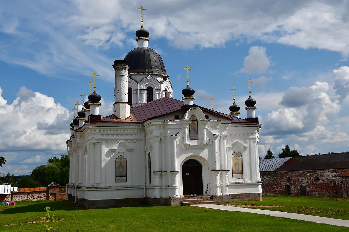 фасады. Николо-Теребенский монастырь. Церковь Благовещения Пресвятой Богородицы, Труженик (Теребени) (Максатихинский район, Тверская область)