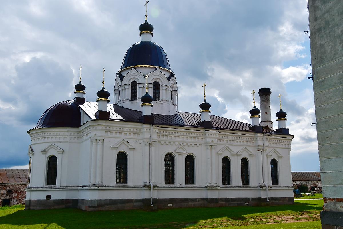 фасады. Николо-Теребенский монастырь. Церковь Благовещения Пресвятой Богородицы, Труженик (Теребени) (Максатихинский район, Тверская область)