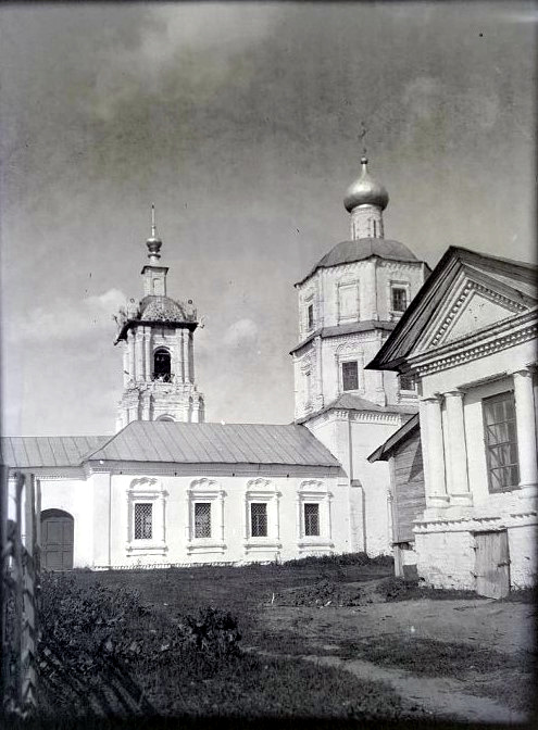 Балахна. Церковь Воздвижения Креста Господня. архивная фотография, Фото  Рерберга начала ХХ в. из коллекции ГНИМА. (ГК №40631482)