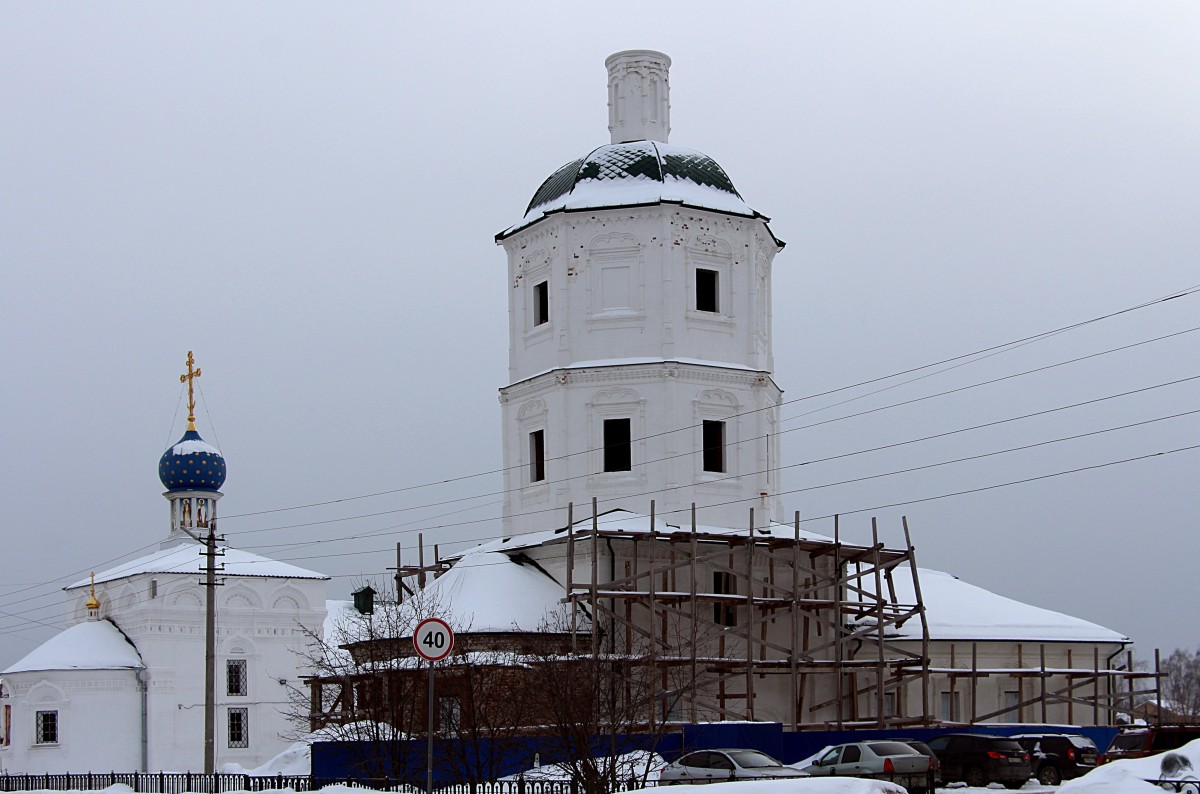 Балахна. Церковь Воздвижения Креста Господня. фасады