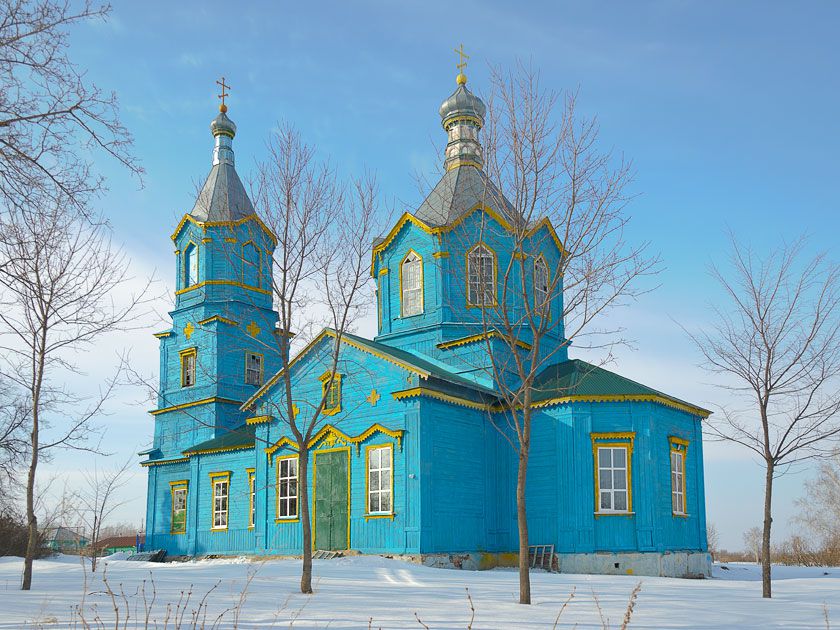 Церковь Троицы Живоначальной, Оржевка (Умётский район, Тамбовская область). фасады