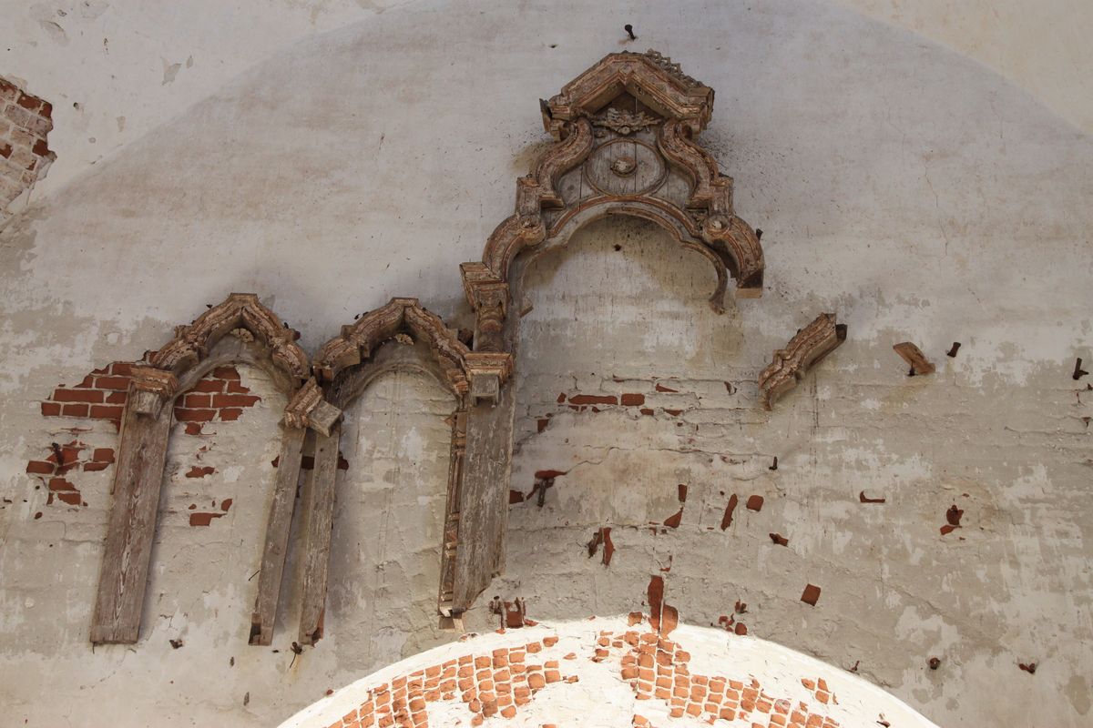 интерьер и убранство. Церковь Троицы Живоначальной, Масловка (Умётский район, Тамбовская область)