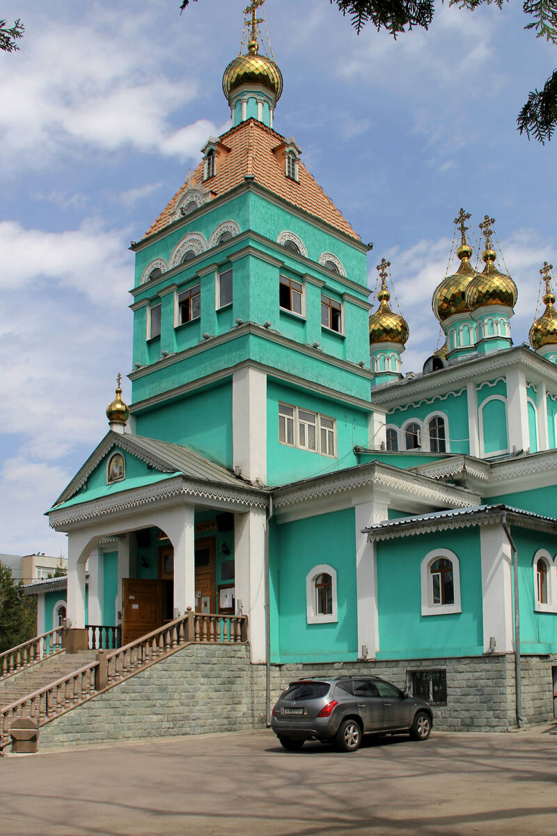 Собор Николая Чудотворца, Алматы (Алматы, город, Казахстан). архитектурные детали