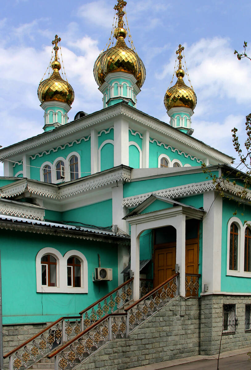 Собор Николая Чудотворца, Алматы (Алматы, город, Казахстан). архитектурные детали