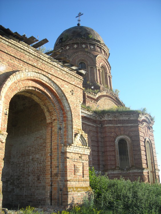 Церковь Петра и Павла, Еделево, урочище (Майнский район, Ульяновская область). архитектурные детали