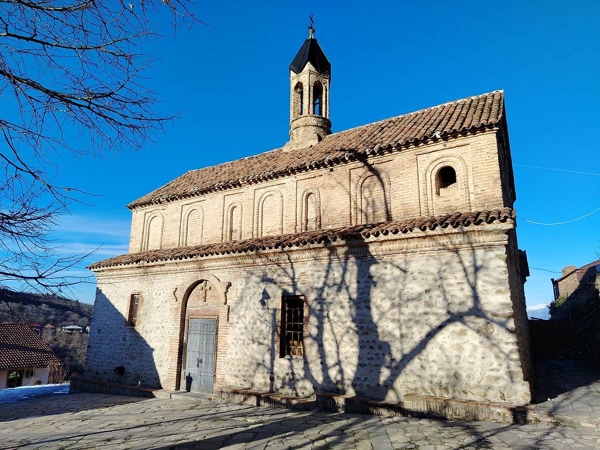 фасады. Кафедральный собор Георгия Победоносца, Сигнахи (Кахетия, Грузия)