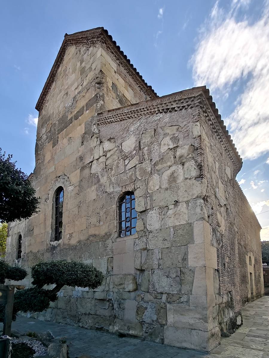 Восточный фасад, фасады. Церковь Рождества Пресвятой Богородицы (Анчисхати), Мтацминдский район (Тбилиси, город, Грузия)