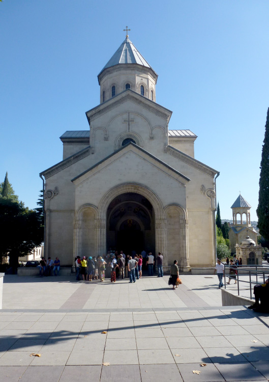 Церковь Георгия Победоносца (Кашвети), Мтацминдский район (Тбилиси, город, Грузия). фасады