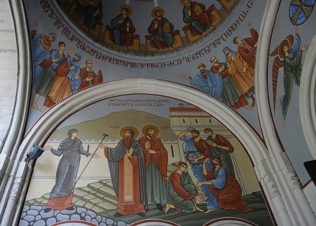Церковь Георгия Победоносца (Кашвети), Мтацминдский район (Тбилиси, город, Грузия). интерьер и убранство
