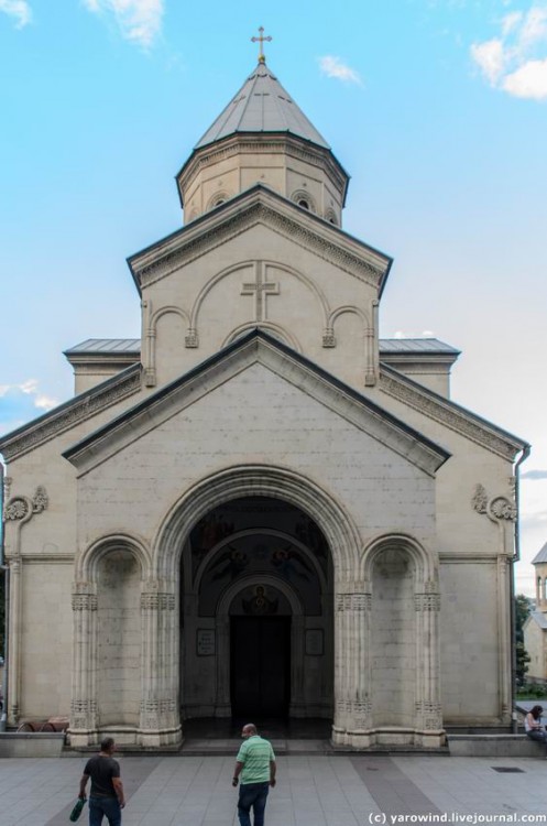 Церковь Георгия Победоносца (Кашвети), Мтацминдский район (Тбилиси, город, Грузия). фасады