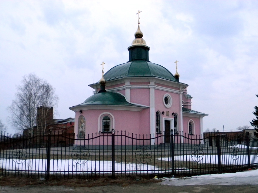 Зелёный Бор. Церковь Георгия Победоносца. фасады